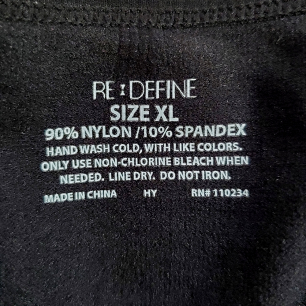 Re-Define Shapewear Cami Size XL New with Tags BLACK NWT Bra - Picture 3 of 10